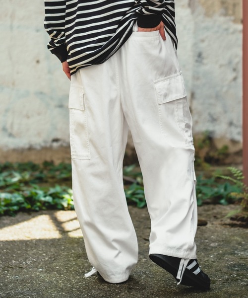 En serio TOKYO カーゴパンツ 「NULL」ワイドカーゴパンツ メンズ