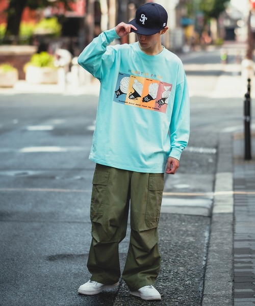 En serio TOKYO カーゴパンツ 「NULL」ワイドカーゴパンツ メンズ