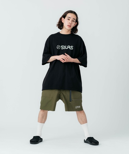 「SILAS」 半袖Tシャツ X-LARGE ブラック メンズ_画像4
