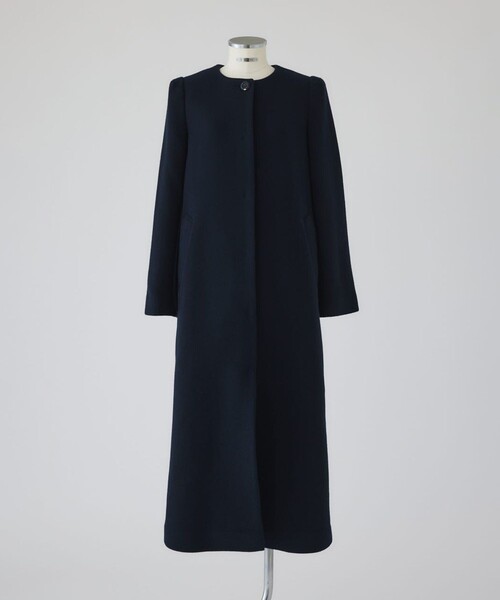 RIM.ARK コート アウター 「RIM.ARK/リムアーク」Collarless mode long