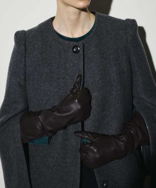 RIM.ARK コート アウター 「RIM.ARK/リムアーク」Collarless mode long