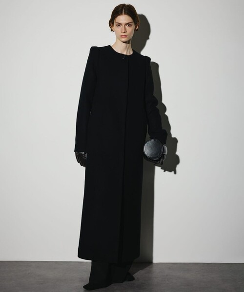 RIM.ARK コート アウター 「RIM.ARK/リムアーク」Collarless mode long