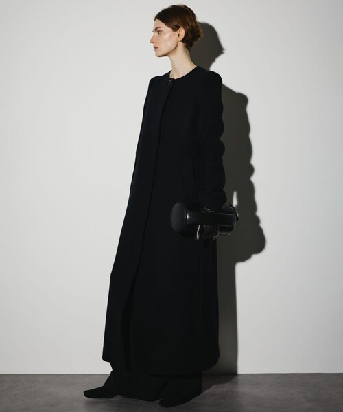 RIM.ARK コート アウター 「RIM.ARK/リムアーク」Collarless mode long