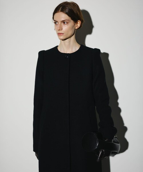 RIM.ARK コート アウター 「RIM.ARK/リムアーク」Collarless mode long