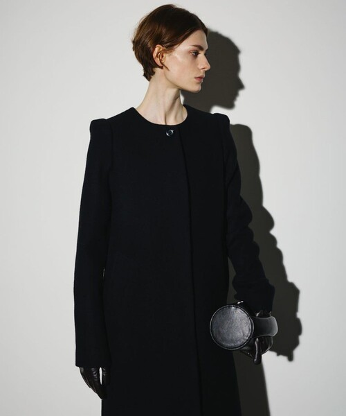 RIM.ARK コート アウター 「RIM.ARK/リムアーク」Collarless mode long