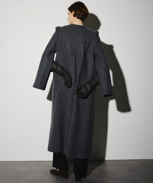 RIM.ARK コート アウター 「RIM.ARK/リムアーク」Collarless mode long