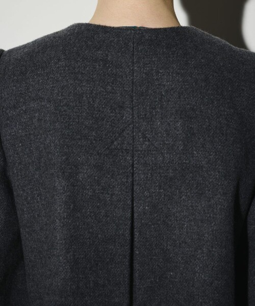 RIM.ARK コート アウター 「RIM.ARK/リムアーク」Collarless mode long