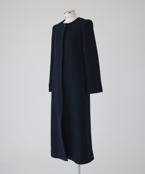 RIM.ARK コート アウター 「RIM.ARK/リムアーク」Collarless mode long