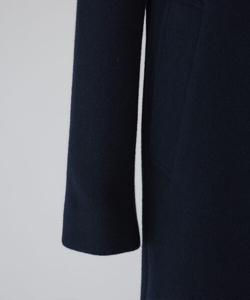 ジャケット・アウター over size maxi coat RIM.ARK RIM.ARK コート アウター 「RIM.ARK/リムアーク」Collarless mode long