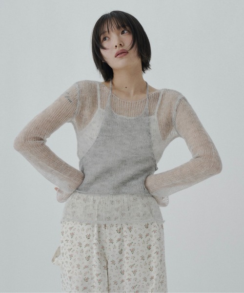 FEKETE（フェケテ） ニット セーター airy sheer knit / シアーニット