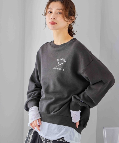 Champion(チャンピオン) レディース トップス スウェット・トレーナー Champion（チャンピオン） トレーナー スウェット Champion for studio