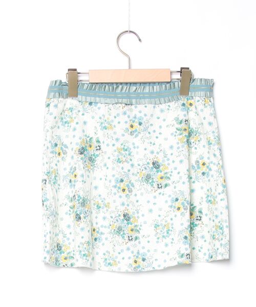 「KRISTINA TI」 花柄スカート 38 ホワイト レディース_画像2