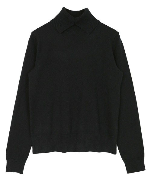 「miette」 タートルネックニット FREE アイボリー レディース_画像3