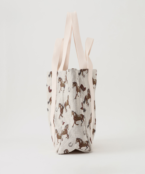 トートバッグ PAYDAY/ペイデイ 別注JACQUARD HORSE トート レディース