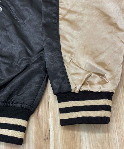 「TopIsm」 スカジャン X-LARGE グリーン メンズ_画像4