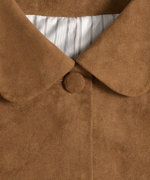 MUHET（ミュエータ） ブルゾン アウター faux-suede shirt jacket