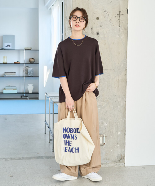 FREAK'S STORE（フリークスストア） tシャツ 限定展開 配色ライン 半袖