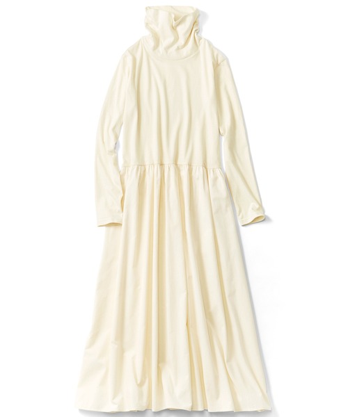 「Live in comfort」 長袖ワンピース SMALL グレー レディース_画像2