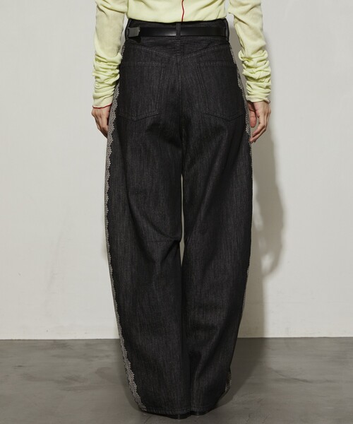 「Firsthand」 デニムパンツ M ネイビー レディース_画像7