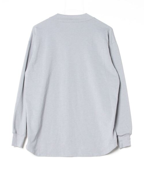 「LACOSTE」 長袖Tシャツ S グレー メンズ_画像2