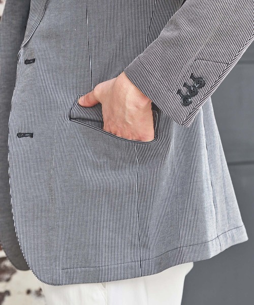 「UNION STATION」 テーラードジャケット S ブラック系その他 メンズ_画像7