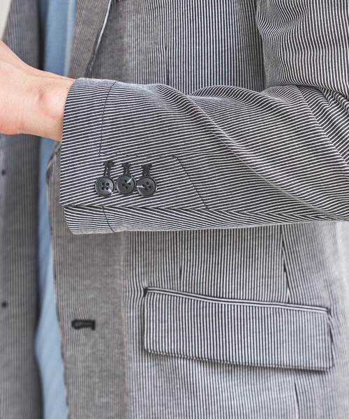 「UNION STATION」 テーラードジャケット S ブラック系その他 メンズ_画像8