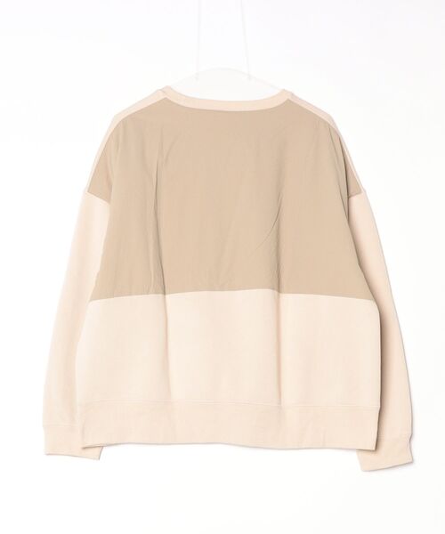「VIRGOwearworks」 スウェットカットソー 2 ベージュ メンズ_画像2