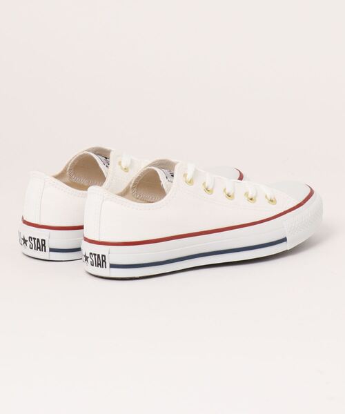 「CONVERSE」 ローカットスニーカー 24.5cm ネイビー レディース_画像2