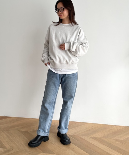 「CANAL JEAN」 「El mar」スウェットカットソー ONE SIZE ホワイト レディース_8
