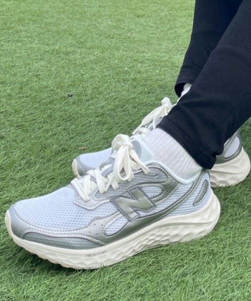 「New Balance」 ローカットスニーカー 23.5cm シルバー レディース_画像5