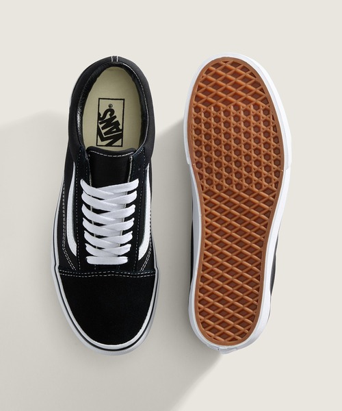 スニーカー オールドスクール プラットフォーム / UA OLD SKOOL PLATFOR Black/Whi VN0A3B3UY281の画像