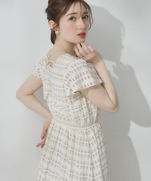 Couture Brooch（クチュール ブローチ） ワンピース 半袖 「洗える
