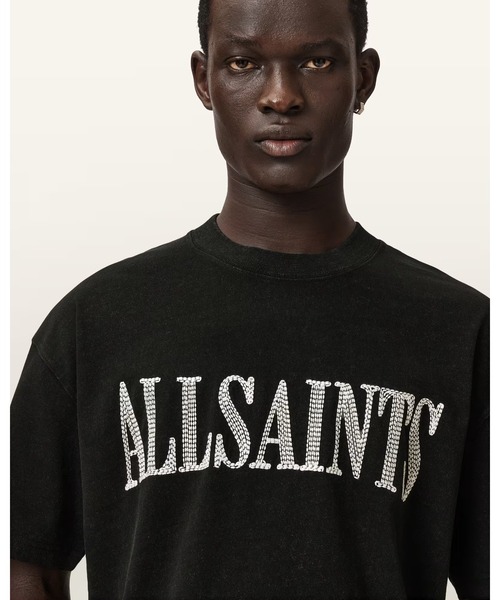 ALLSAINTS（オールセインツ） tシャツ DASH SHORT SLEEVE BOXY T-SHIRT