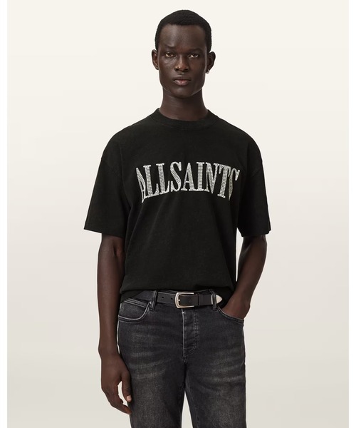 ALLSAINTS（オールセインツ） tシャツ DASH SHORT SLEEVE BOXY T-SHIRT
