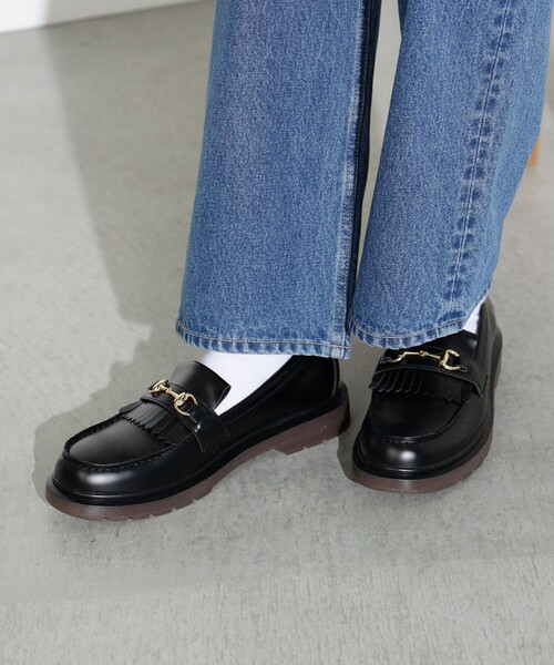 BEAMS HEART（ビームス ハート） ローファー 25.5cm ブラック系その他4