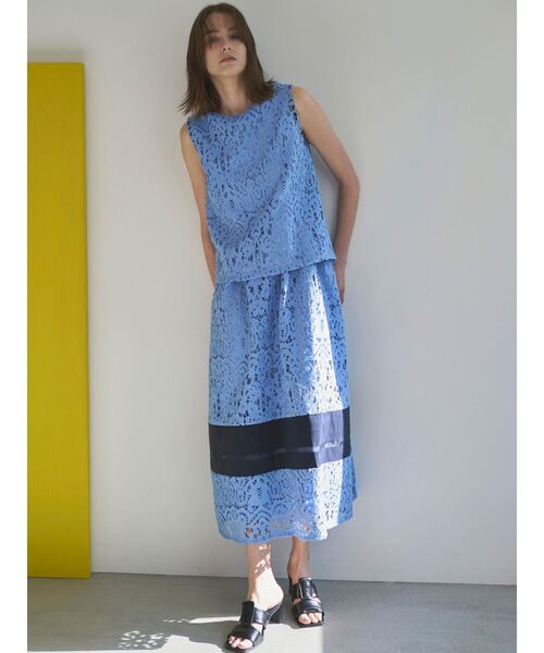 ワンピース LACE LAYERED OPの画像