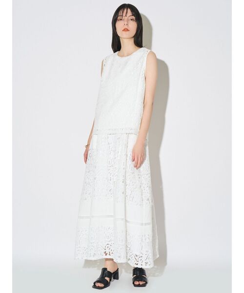 ワンピース LACE LAYERED OPの画像