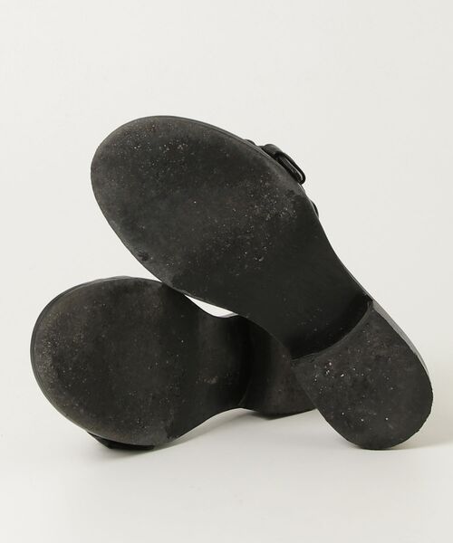 「TOGA PULLA」 フラットサンダル「STUDIOUSコラボ」 38 ブラック レディース