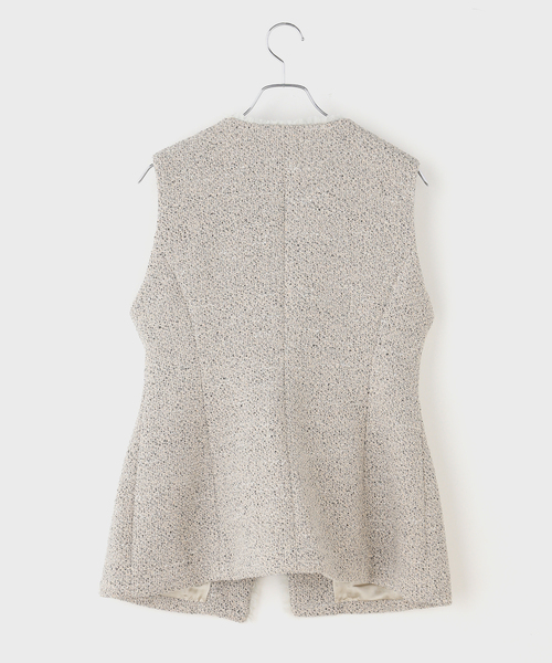 コート アウター 「RHODOLIRION /ロドリリオン」SLEEVELESS JACKET レディースの画像