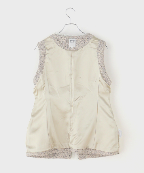コート アウター 「RHODOLIRION /ロドリリオン」SLEEVELESS JACKET レディースの画像