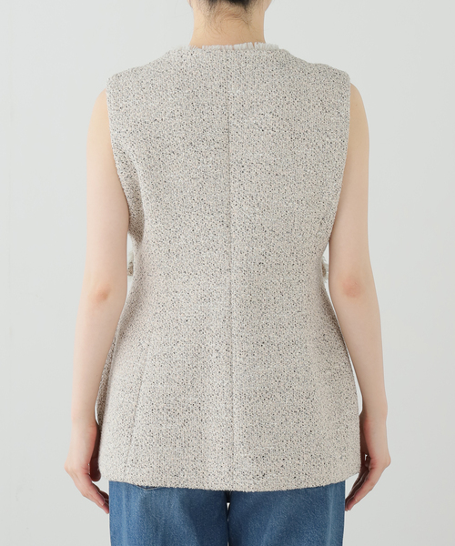 コート アウター 「RHODOLIRION /ロドリリオン」SLEEVELESS JACKET レディースの画像