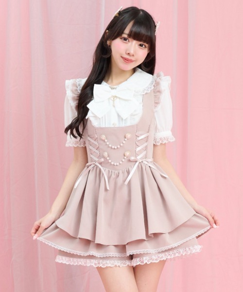 ♡パール♡ Secret Honey（シークレットハニー） ワイドパンツ パンツ ハート
