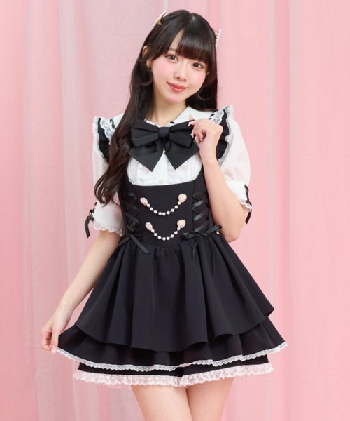 ♡パール♡ Secret Honey（シークレットハニー） ワイドパンツ パンツ ハート