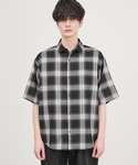シャツ 半袖 「CIYOT」オンブレチェック ...の詳細画像4
