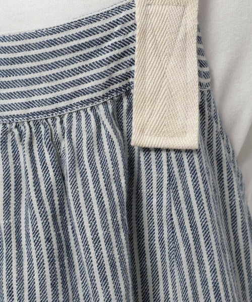 ワンピース FINEリネンポケットワンピースの画像