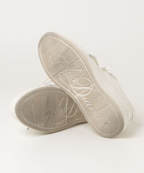 「+diana」 ローカットスニーカー 23.5cm ホワイト レディース_画像3