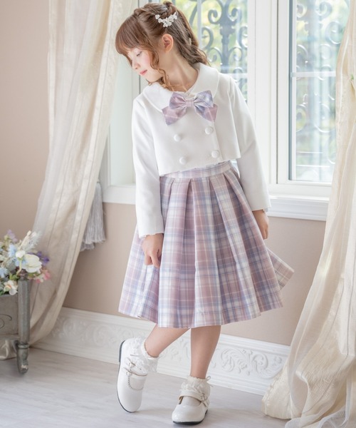 「Catherine Cottage」 「KIDS」セットアップ 130 ピンク キッズ_画像3