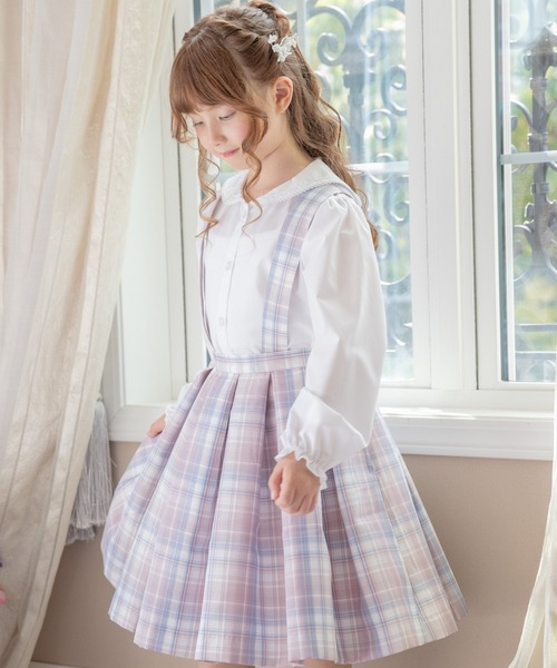 「Catherine Cottage」 「KIDS」セットアップ 130 ピンク キッズ_画像4