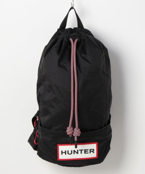 HUNTER リュック ブラック HUNTER（ハンター） リュック ONE SIZE ブラック レディース