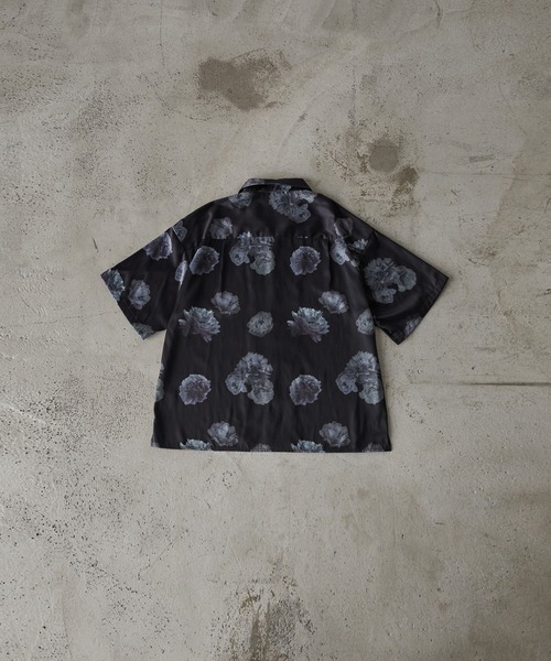 CLEL（クレイル） シャツ 半袖 「CLEL」2Way Multi Pattern Drape